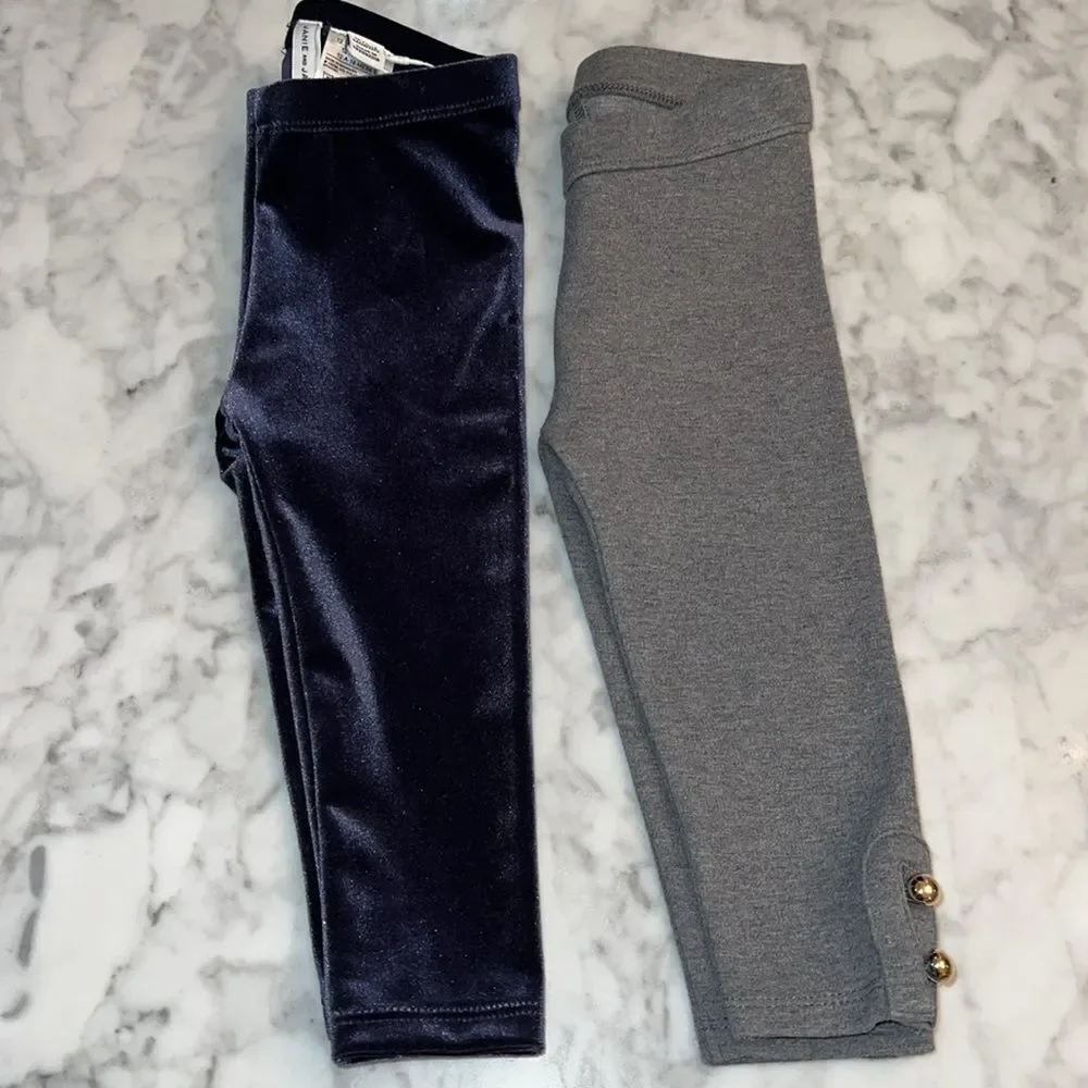 JANIE & JACK GIRL PANT BUNDLE 12/18M
